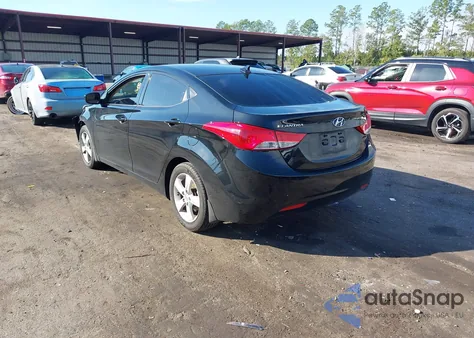 2013 Hyundai Elantra Gls z USA, uszkodzony, nr VIN 5NPDH4AE8DH222547